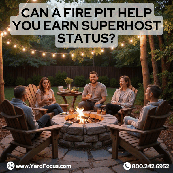 Can a fire pit help you earn superhost status?