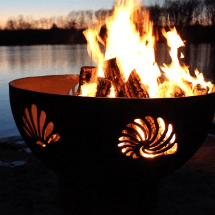Beachcomber 36" Fire Pit by Fire Pit Art