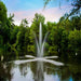 Scott Aerator Clover Pond Fountain 1/2HP 