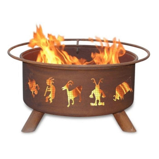Kokopelli Steel Fire Pit by Patina Products