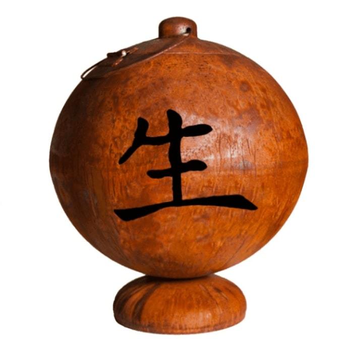 Ohio Flame Fire Globe "Live, Laugh, Love"