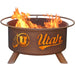 Utah F243 Steel Fire Pit by Patina Products with white background.
