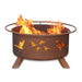 Wild Ducks Steel Fire Pit by Patina Products