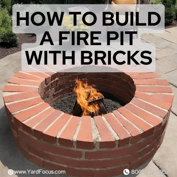 Fire Bricks Building How To Build A Fire Pit With Bricks: Step-by-Step Guide — Yard Focus