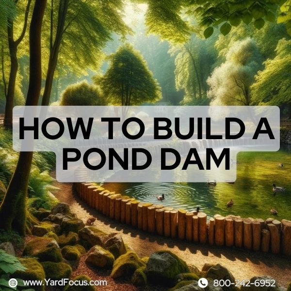 How to Build a Pond Dam
