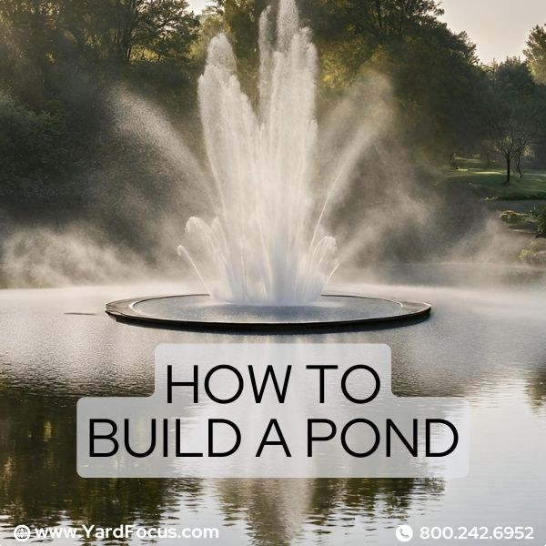 How to build a pond