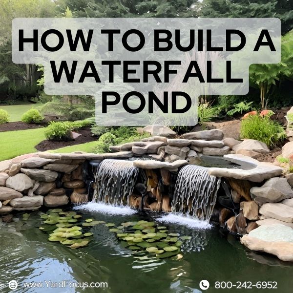 How to Build a Waterfall Pond