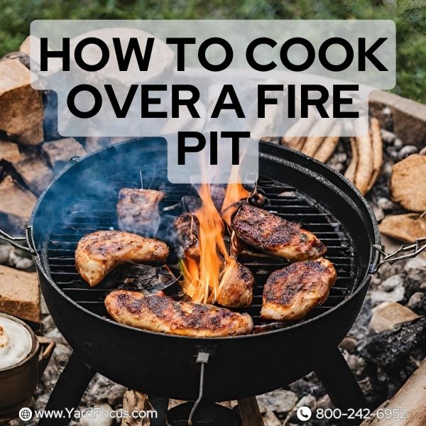 How to cook over a fire pit