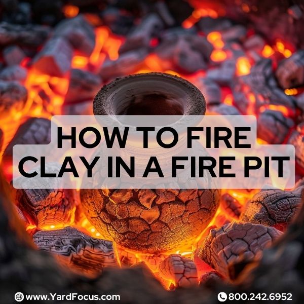 How to fire clay in a fire pit