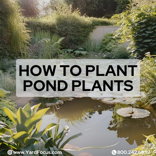 How To Plant Pond Plants
