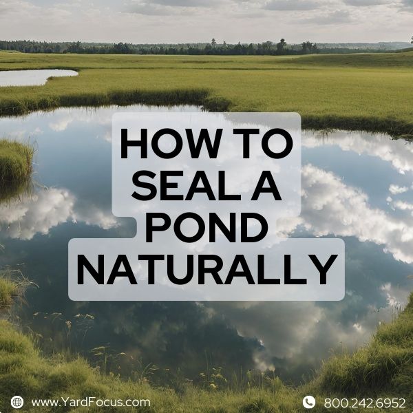 How to Seal a Pond Naturally?