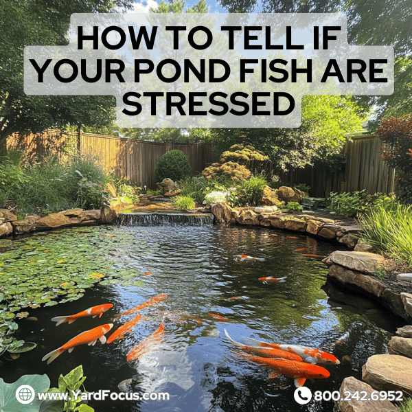 How to Tell if Your Pond Fish Are Stressed: Here's What to Do! — Yard Focus