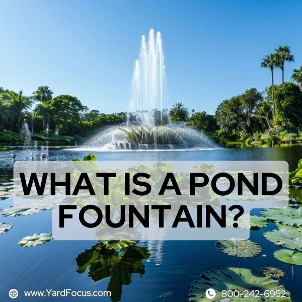 What Is A Pond Fountain?