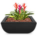 24" Avalon GFRC Planter Bowl in Black