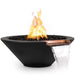 48" Cazo GFRC Fire & Water Bowl in Black