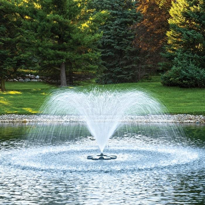 Airmax EcoSeries 1/2HP Floating Pond Fountain in Classic Pattern