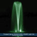 Airmax RGBW Color Changing LED Fountain 2 Light Set in Green Light