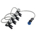 Airmax White LED Fountain 4-Light Set