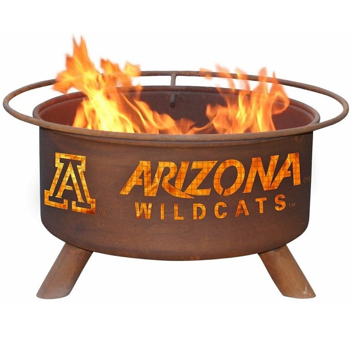 Arizona F401 Steel Fire Pit by Patina Products with White Background.