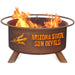 Arizona State F213 Steel Fire Pit by Patina Products with white background.