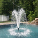 Bearon Aquatics Fixed Base Olympus Pond Fountain with Zeus Spray Nozzle