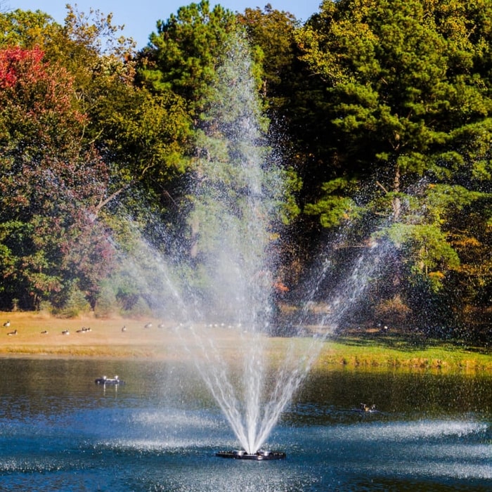 Bearon Aquatics Olympus Floating Pond Fountain 1HP with Poseidon Nozzle