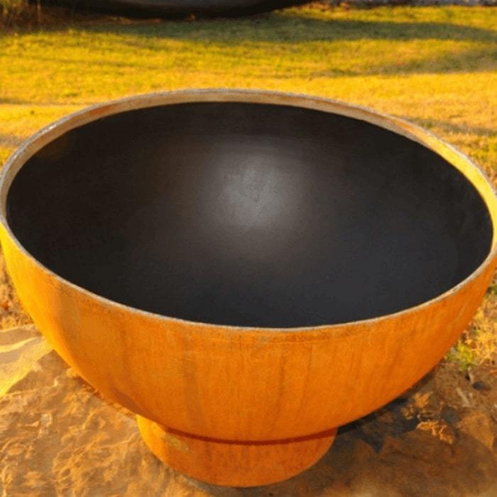 Inner Picture of Fire Pit Crater 36" Fire Pit by Fire Pit Art