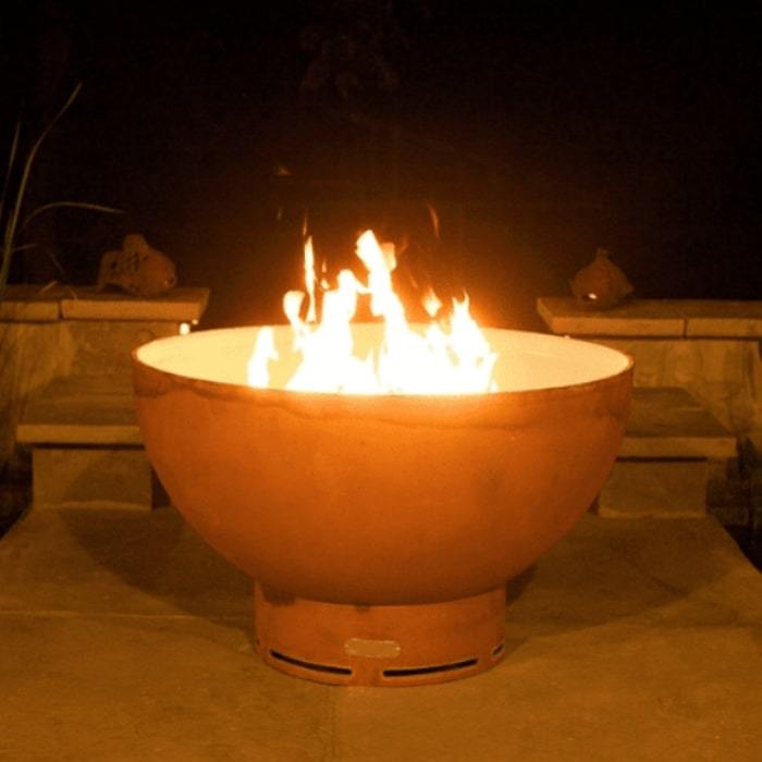 Crater 36" Fire Pit by Fire Pit Art