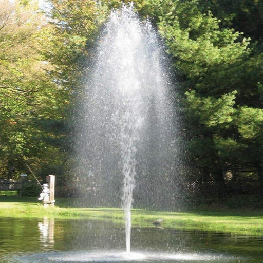 EasyPro Aqua Pond Fountain 1HP 230V [AF1002] Shooting Very High Water