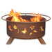 Flower & Garden Steel Fire Pit by Patina Products