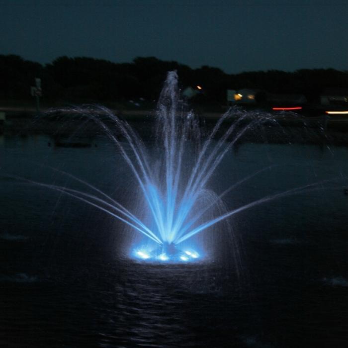 Kasco RGB3C5 Pond Fountain Composite RGB LED 3 Light Kit with White Lights