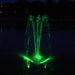 Kasco RGB6C5 Pond Fountain Composite RGB LED 6 Light Kit with Green Lights