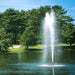 Scott Aerator Gusher Pond Fountain 1.5HP Shooting High Water With Trees 