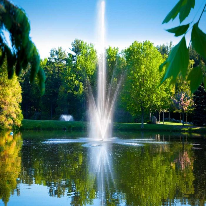 Scott Aerator Atriarch Pond Fountain 1.5HP 230V Shooting Very High Water