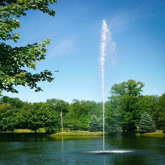 Scott Aerator Jet Stream Pond Fountain 3HP Shooting Very High Water