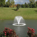 Scott Aerator North Star Fountain Aerator 1.5HP 230V with Green Grasses Everywhere and Trees