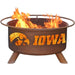 Iowa Steel F241 Fire Pit by Patina Products with white background.