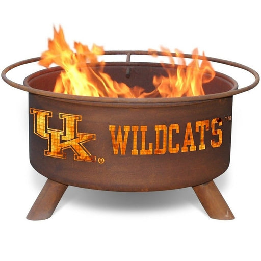 Kentucky Steel F219 Fire Pit by Patina Products with white background.