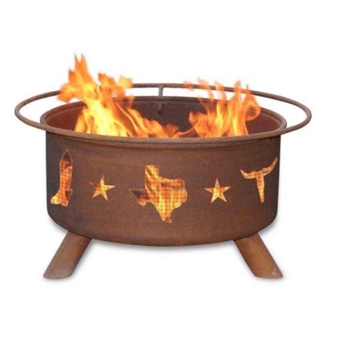 Lone Star Texas Steel Fire Pit by Patina Products