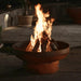 Low Boy 36" Steel Fire Pit by Fire Pit Art