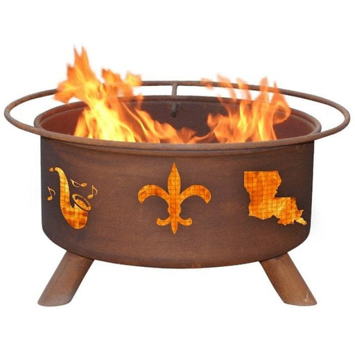Mardi Gras Steel Fire Pit by Patina Products