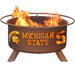 Michigan State F403 Steel Fire Pit by Patina Products