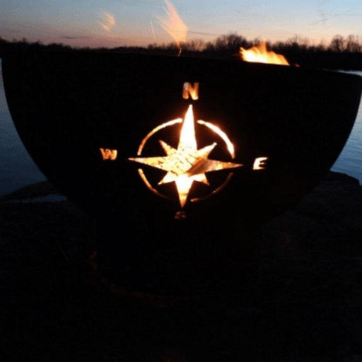 Navigator 36" Steel Fire Pit by Fire Pit Art