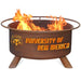 New Mexico F435 Steel Fire Pit by Patina Products with white background.