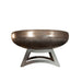 Ohio Flame Liberty Fire Pit with Hollow Base in White Background