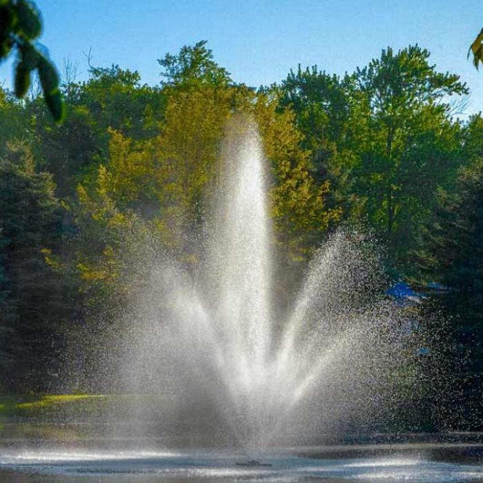 Scott Aerator Triad 1HP Pond Fountain