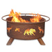 Wildlife Steel Fire Pit by Patina Products