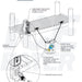 Power House Thermostat detail drawing showing how it connects to dock and de-icer